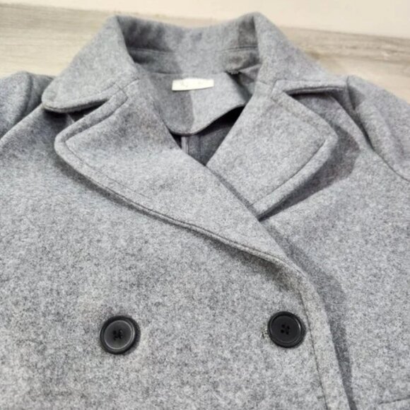 RD Style Fiora Grey Peacoat in Grey New With Tags Women's - Picture 5 of 16